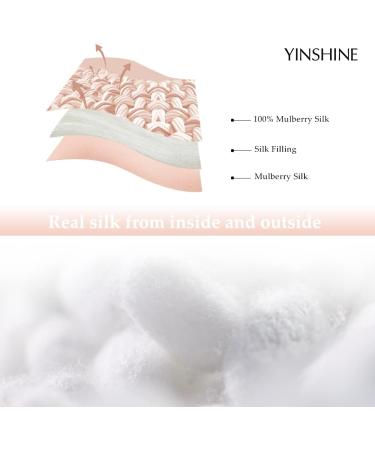 Luxury Silk Sleep Mask Set with Hair Scrunchies and Bags - 100% Pure Mulberry Silk 22 Momme - Gift Box Included (Champagne) - Buy Online on GoSupps.com