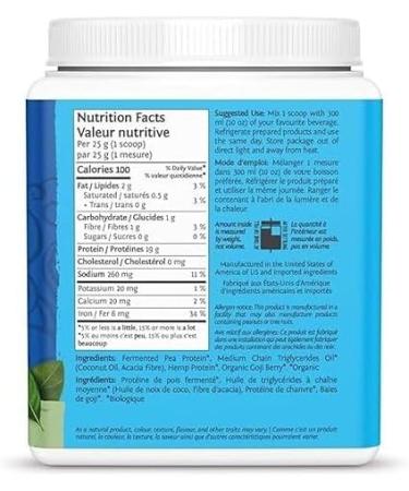 Sunwarrior Warrior Blend Protein Natural 3.0 375 g Natural 375 g - Buy Online on GoSupps.com