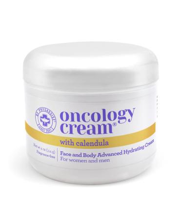 PhysAssist Oncology Calendula Cream Face & Body Advanced Hydrating Cream for Men & Women after Radio or Chemo. 4 oz jar. 4 Ounce (Pack of 1)