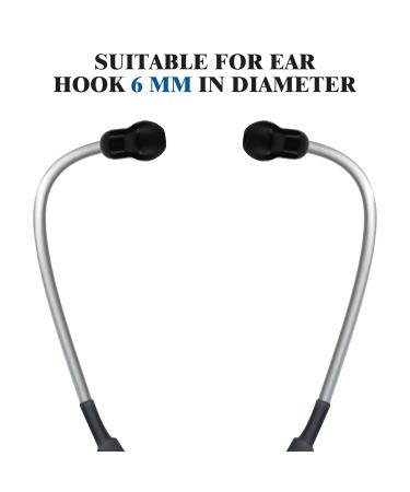 Silicone Ear Plugs - 10 Pcs Replacement Ear Tips for Stethoscopes | Snap Tight Earpieces for Comfort - Buy Online on GoSupps.com
