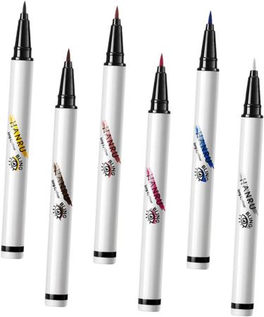 Healeved 24 Pcs Eyeliner Pen for Women Colored Eyeliners Neon Liquid Eyeliner Eye Liners Lasting Eyeliner Abs - Buy Online on GoSupps.com