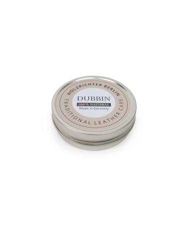 HOLZRICHTER Berlin Smooth Leather Grease No 1-2 (L) 85 ml High-quality leather care for premium leather