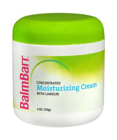 Balm Barr Concentrated Moisturizing Cream with Lanolin - 6 oz Pack of 2
