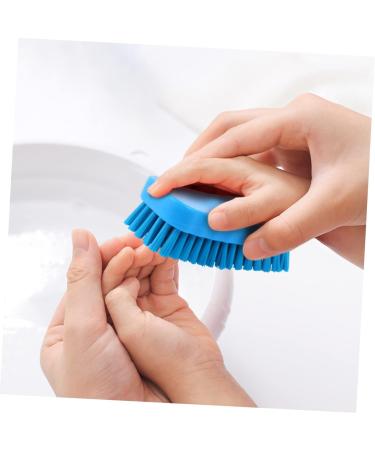 minkissy Nail Brush Shoes Cleaner Nail Cleaner Brush Nail Clean up Brush Shoe Cleaner Nail Scrubbing Brush Nail Cleaning Brush Toe Brush Fingernail Scrub Polyester Food Grade Cleaning Ball 11.5x5cm Blue - Buy Online on GoSupps.com