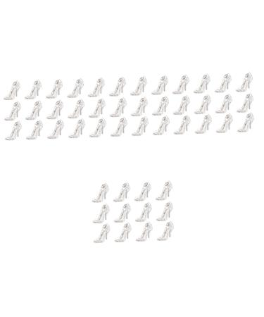Zerodeko 48 Pcs Christmas Tree Pendant High Heel Shoes Decoration Party Hanging Decoration Kid Heels Christmas Tree Decorations High Heel Shoes Ornaments High Shoes Backdrop Ornament