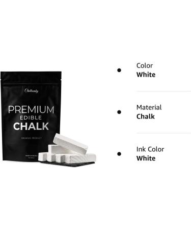 Chalkovsky Premium Edible Chalk - Crunchy Belgorod Chalk Chunks - Russian Organic Chalk for Bone Strength - 7oz (200g) - Buy Online on GoSupps.com