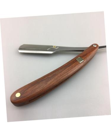 Buy Minkissy Foldable Razor - Safe Hand Razor with Interchangeable Blades for Men & Hairdressers - Bamboo Straight Razor - Buy Online on GoSupps.com