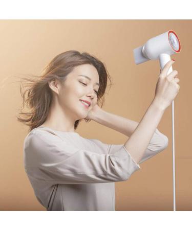 Hairdryer Professional Salon 1300W Low Noise Negative Ionic with 2 Speed and 3 Heat Setting Powerful Salon AC Motor Hairdryers Lightweight Hair Dryer Constant Temperature Nursing Technology White - Buy Online on GoSupps.com