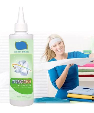 Homezo Fabric Rust Remover 250ml Fabric Rust Stain Remover Clothes Oil Stains Remover Waterless Clothing Cleaner Quick and Easy Dirt Spot Removal for Laundry for Various Clothes Fabrics (2pcs) - Buy Online on GoSupps.com