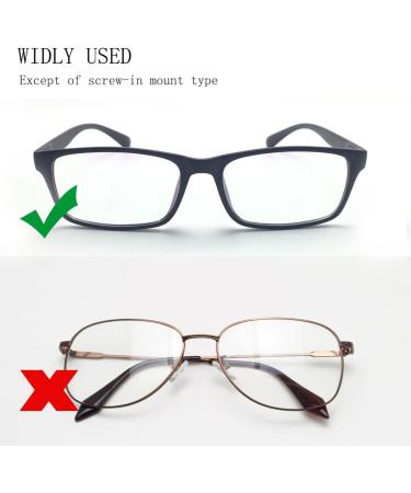 Festful Silicone Eyeglass Nose Pads - 5 Pairs Clear Anti-Slip Soft Nose Protectors - Buy Online on GoSupps.com