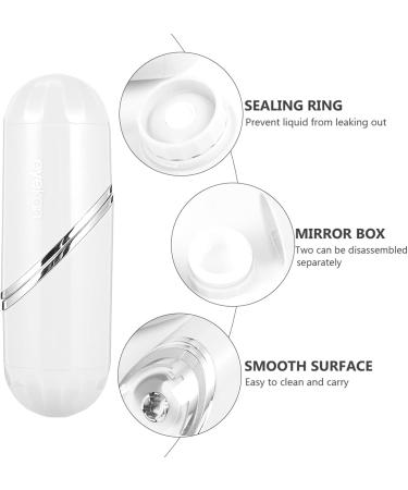 Colored Contact Lenses Travel Case Kit - Portable Plastic Holder & Duplex Box for Easy Lens Storage - Buy Online on GoSupps.com