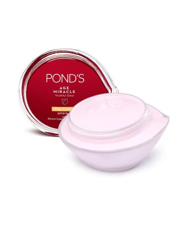 Age Miracle Youthful Glow Day Cream with SPF 15 PA++ Anti-Ageing Cream With 10% Retinol-Collagen B3 Complex Reduce Fine Lines & Combat Sagging Skin 50g