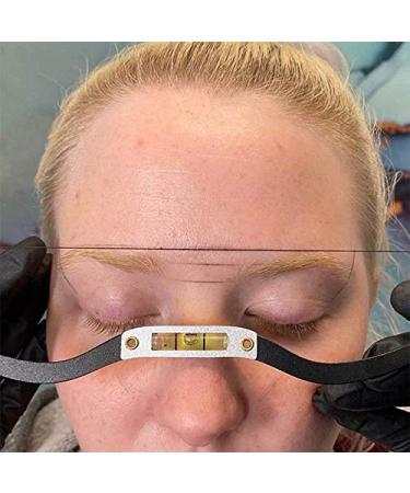 Microblading Bow and Arrow Line Ruler Black - Precise Brow Mapping Tool - Buy Online on GoSupps.com