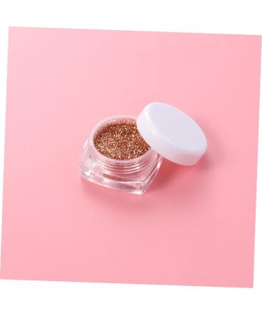 DRESSOOS Loose Pigment Eyeshadow 2pcs Glitter Eyeshadow Loose Eyeshadow Glitter Eye Shadow Highlighter Make up 1 count (Pack of 1) Golden - Buy Online on GoSupps.com