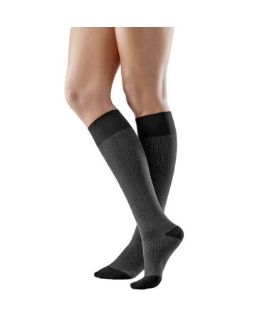 Bauerfeind VenoTrain Cocoon AD CCL2 foot long compression stockings L normal black short