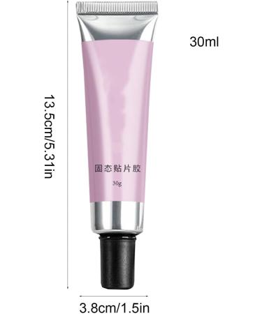 Solid Nail Tip Gel Gel Glue for Nails Solid Gel Glue for Nails Long Lasting Transparent UV Nail Glue Press the Nail Adhesive for False Nails Press - Buy Online on GoSupps.com