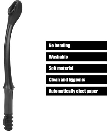 Toilet Paper Wiping Aids for Mobility Support | Comfort Self-Help Toilet Aids for Seniors Pregnant Women & Patients - Black - Buy Online on GoSupps.com