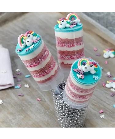 Sugar Unicorns & Rainbows 8 pieces - Sweet Decor for Cakes Cupcakes Muffins and other desserts/Pickerd Germany - Buy Online on GoSupps.com