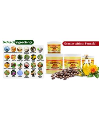 SuperGro Hair Gel Extra Hold for Braiding Locking & Styling - Natural Frizzy Hair Care Gel 4oz (Pack of 1) - International Shipping Available - Buy Online on GoSupps.com