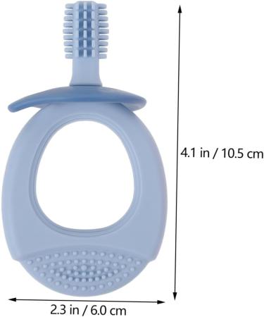 Frcolor 10-Pack Silicone Baby Toothbrushes - Safe Bite Toys & Children's Oral Care Essentials - Buy Online on GoSupps.com