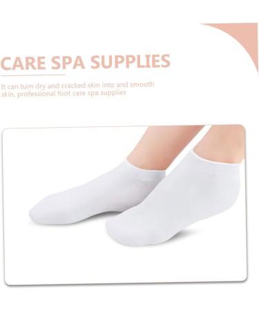 Beavorty 4 Pairs Exfoliating Moisturizing Socks Hydrating Socks Moisturising Socks Hydrating Foot mask Dressy Heels for Women Non Socks Foot Care for Women moisturizing Socks for Foot Care - Buy Online on GoSupps.com