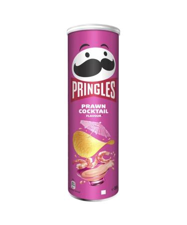 Pringles Prawn Cocktail Crisps Can 200g Prawn Cocktail 200 g (Pack of 1)