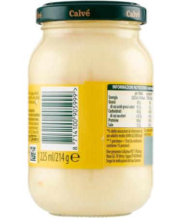  Italian Gourmet E.R. Maionese Classica Sunflower Oil Calv - Perfect for Sandwich and Kanties No Preservatives and Sugar Gluten Free 225ml + Italian Polpa Gourmet 400g - Buy Online on GoSupps.com