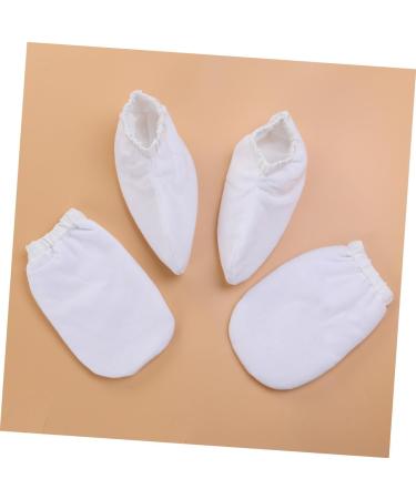 POPETPOP Warming Gloves 4 Pairs Cosmetic White Product Warm Gloves - Buy Online on GoSupps.com