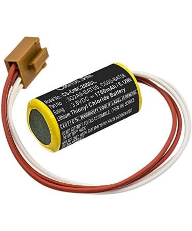 Replacement Battery for Omron C1000H C1000HF C120 C120F C20 C2000H C20P C20PF C28P C28PF C40P C40PF - 1700mAh/3.6V Compatibility | International Shipping Available - Buy Online on GoSupps.com
