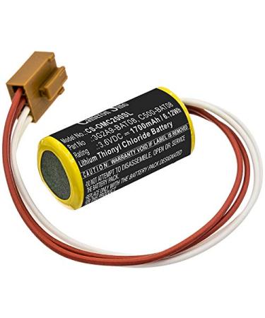 Battery Replacement for Omron Part NO: 3G2A9-BAT08 C500-BAT08 C1000H C1000HF C120 C120F C20 C2000H C20P C20PF C28P C28PF C40P C40PF