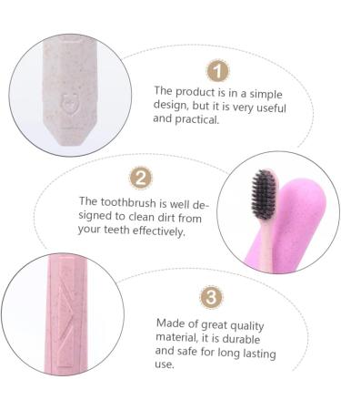 ULTECHNOVO 4pcs Toothbrush Set - Eco-Friendly Travel Toothbrushes & Toothpaste | Buy Online Worldwide - Buy Online on GoSupps.com