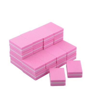 YIMART 20 Pcs Double-sided Mini Nail Buffer Block Colorful Sponge - Manicure Tools (Pink) - Buy Online on GoSupps.com