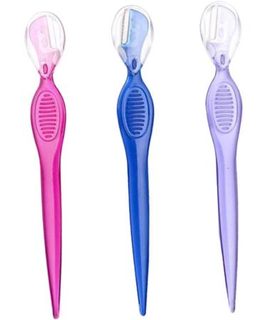 Minkissy 3-in-1 Eyebrow Care & Beauty Makeup Tools Set - Eyebrow Trimmer Dermaplaning Tool and Razor Handle (12.5x1.5cm) - Shop Internationally - Buy Online on GoSupps.com