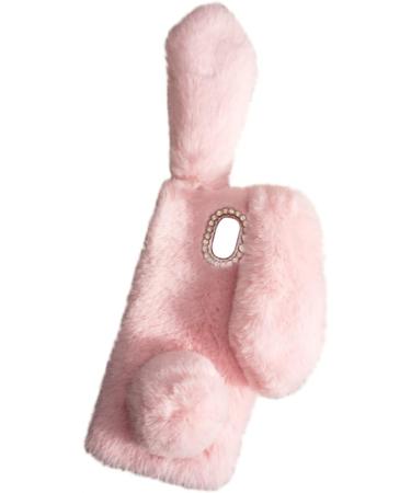 LABRIMP Fashion Phone Case Phone Cover Winter Phone Case Scarab Beetle Pendant Warm Phone Case Protective Case Rabbit Samsung Galaxy J7 (2018) Pink - Buy Online on GoSupps.com