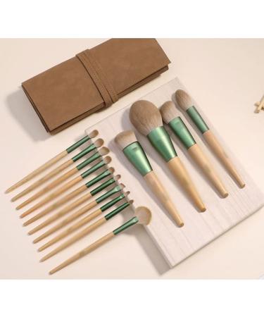 14-Piece Makeup Brush Set | Loose Powder & Eye Shadow Brushes | Beauty Tools for Flawless Makeup - Buy Online on GoSupps.com