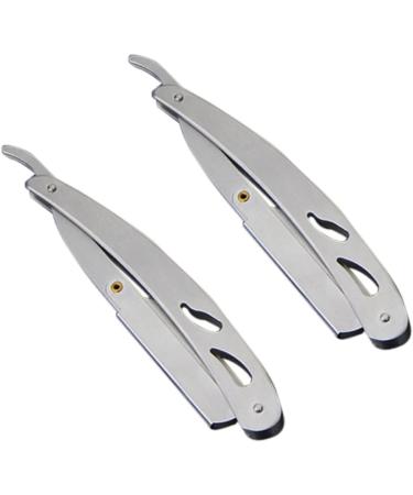 Buy Cabilock Vintage Razor Blade Holder - 4 Piece Stainless Steel Set | Perfect Father's Day Gift for Men - Buy Online on GoSupps.com