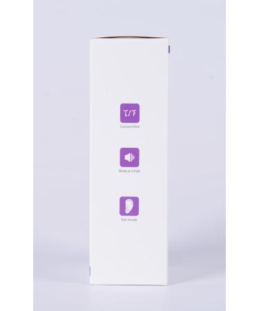 CE Approved Digital Baby Thermometer for Adults and Kids - 3-in-1 Ear and Forehead Mode - Purple - Buy Online on GoSupps.com