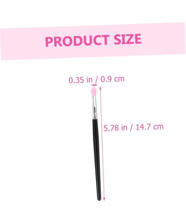 Hemoton 5pcs Silicone Eyeshadow Brush Lipstick Applicator Makeup Brush Cosmetics Brush Makeup Lip Brush Makeup Accessory Makeup Tool Lipstick Lip Mask Applicator Eyeshadow Brush Applicator - Buy Online on GoSupps.com