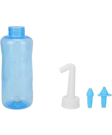 Premium Nose Cleaner for Adults - 500ml with 2 Nozzles Adjustable Water Pressure & Scientific Design for Gentle Rinsing | International Shipping - Buy Online on GoSupps.com