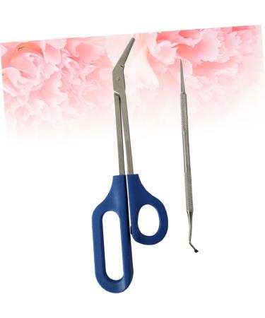 POPETPOP Fingernail Files 3 Sets Silver Color Nail File Stainless Steel Limas De U as Nail Trimmer Daily Life Manicure Kit Grooming Kit for a Friend Long Handle Nail Scissors Elder - Buy Online on GoSupps.com