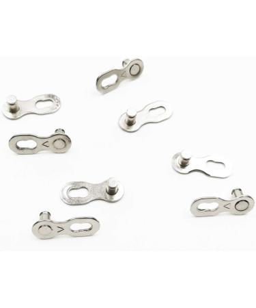 Hyamass 4 Pairs Bicycle Missing Link Reusable Steel Bike Chain 6/7/8 Speed - Silver - Buy Online on GoSupps.com