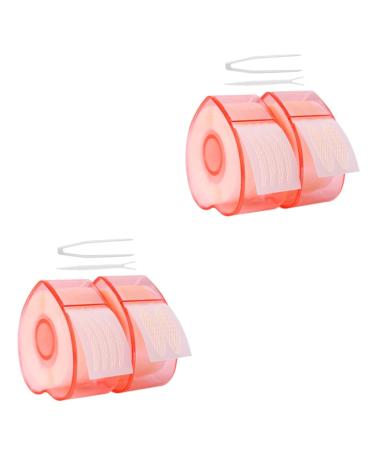 Balacoo 4 Rolls Double Eyelid Sticker Lifting Belt Face Brush Cleansing Double Eye Lifter Strips Breathable