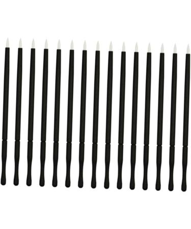 SOESFOUFU Makeup Eye Wands 50pcs Eyeliner with Brush Applicator White Eye Makeup Tools Eyeliner Brush Disposable Wand 10*0.5cm White - Buy Online on GoSupps.com