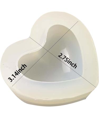 UOUYOO Heart Shape Silicone Mold - Resin Molds for DIY Crafts - Buy Online on GoSupps.com