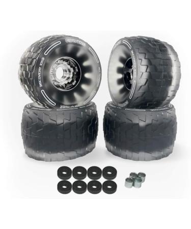 IWONDER Cloud Wheel 105mm Discovery Electric Skateboard Wheels - Off Road 78A Translucent Urethane Longboard Wheels - Buy Online on GoSupps.com