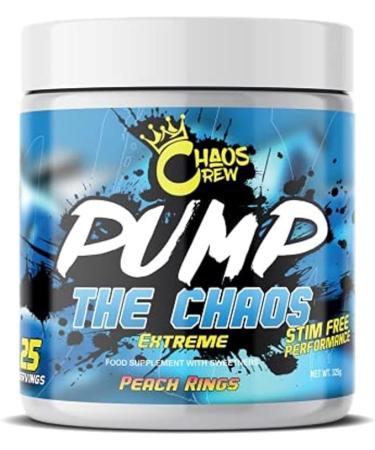 CHAOSCREW Chaos Crew Pump the Chaos Extreme Peach Rings 325g - Buy Online on GoSupps.com