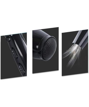 Professional Ionic Hair Dryer Powerful Watt Ceramic Salon Blow Dryer Negative Ions Dc Motor Cool Shot Button Hairdryer - Buy Online on GoSupps.com