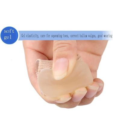 DEAVER Big Toe Hallux Valgus Corrector - Silicone Gel Separator for Men & Women - Foot Care, 3 Pairs - Buy Online on GoSupps.com