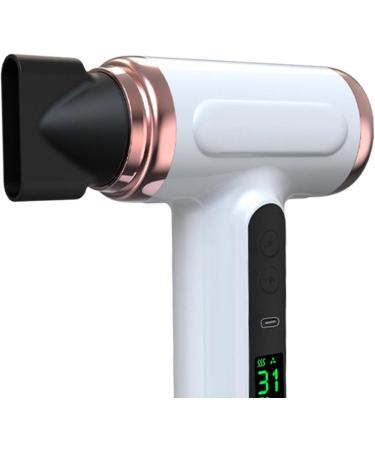 Amagogo Cordless Electric Blow Dryer Hair Blower Hair Protective Salon Tool High Speed Blow Dryer Cordless Hair Dryer for Dorm Hotel White - Buy Online on GoSupps.com