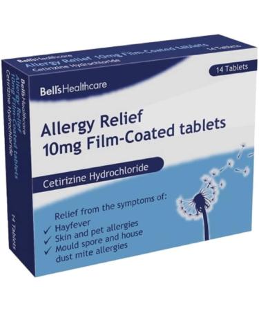 Bells Healthcare Cetirizine Hayfever Allergy Tablets - 3 Months Supply (90 Tablets) - Buy Online on GoSupps.com